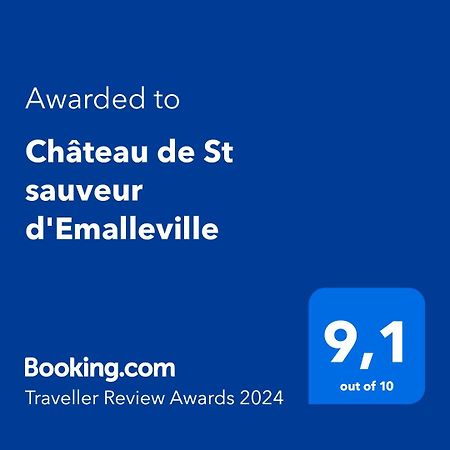 Chateau De St Sauveur D'Emalleville Bagian luar foto